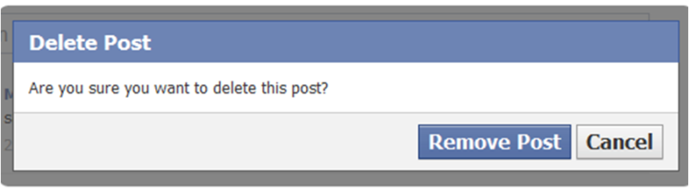 how to delete old facebook posts quickly