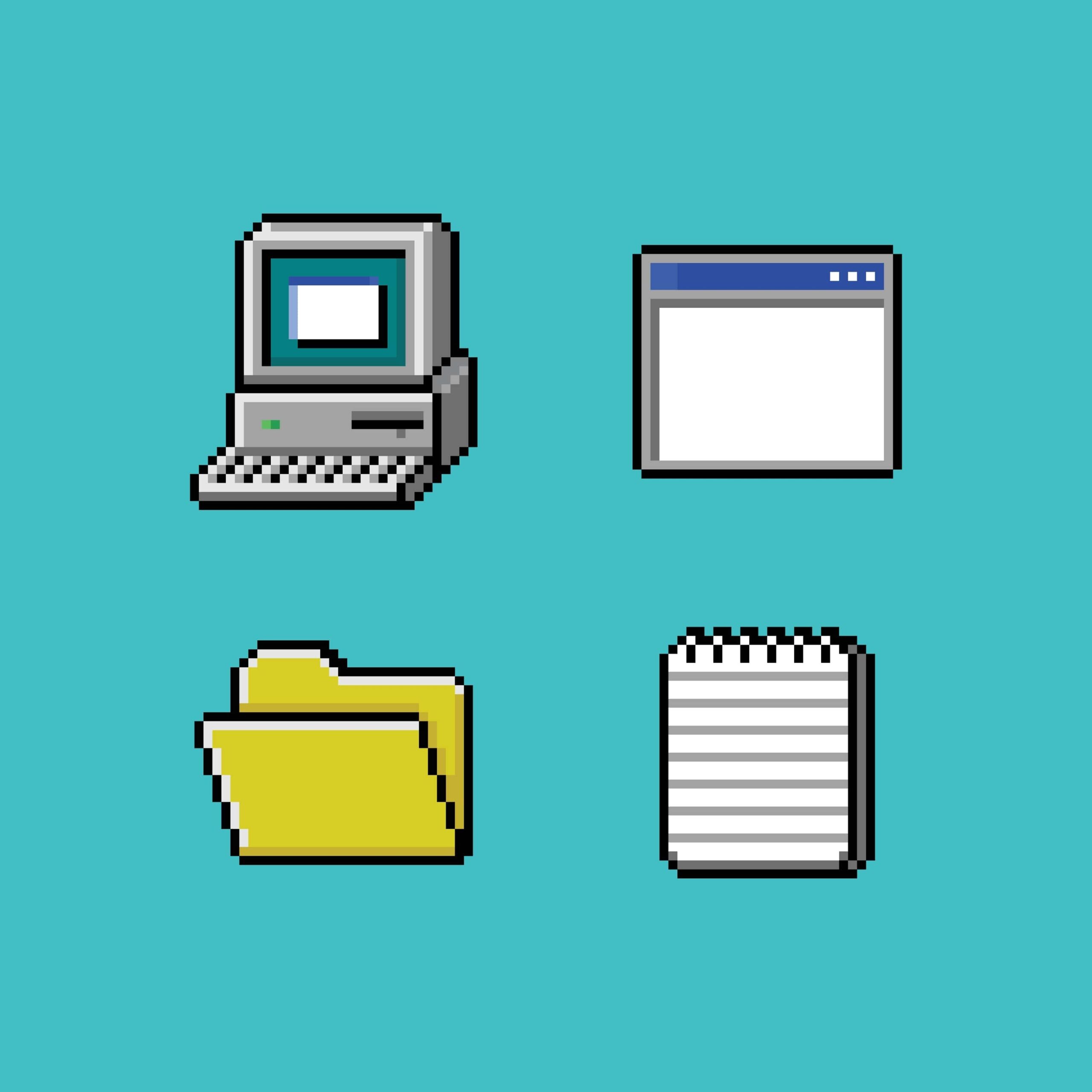 Microsoft Icons.