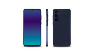 iphone front, side, and back view 
