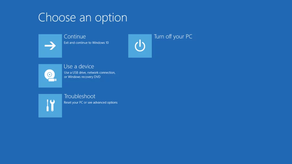 Windows Computer Repair Options