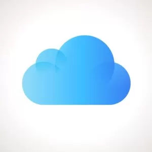 Digital cloud platform logo concept